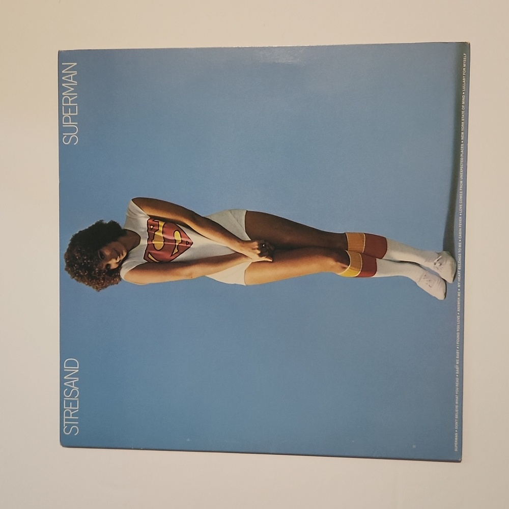 Vintage Barbra Streisand "Superman" Vinyl